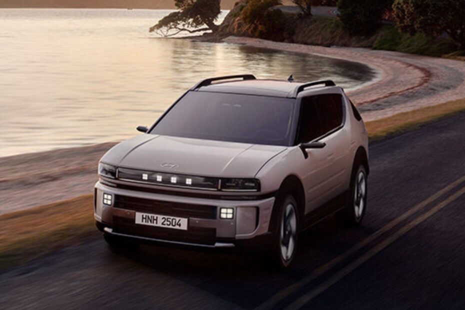 Hyundai NEXO na estrada.