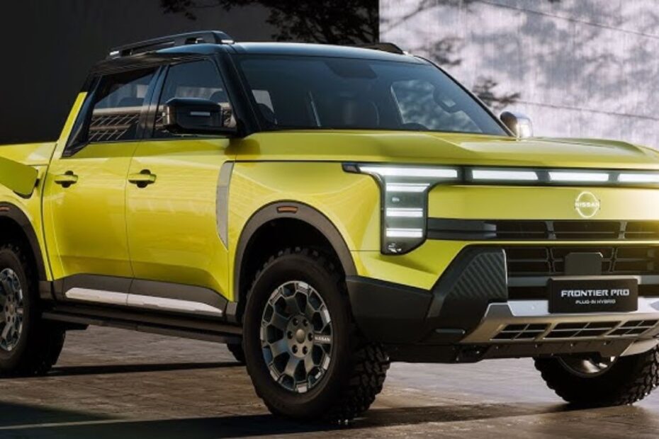 Nissan Frontier híbrida plug-in ou Frontier Pro