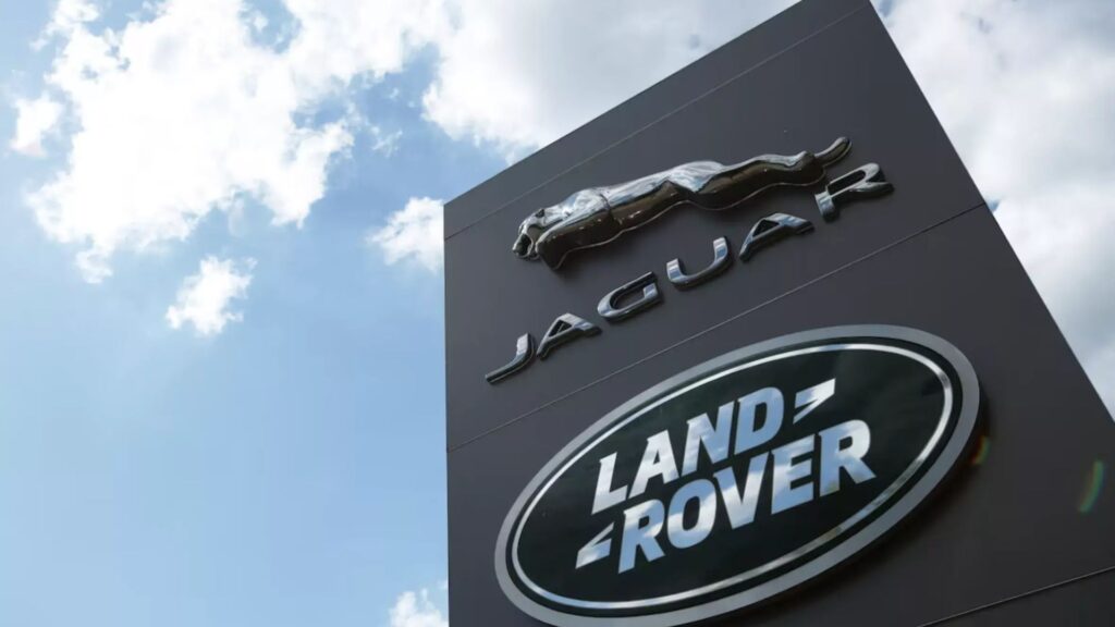 Placa da Jaguar Land Rover.