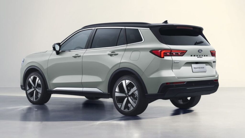 Traseira do Ford Territory 2026.