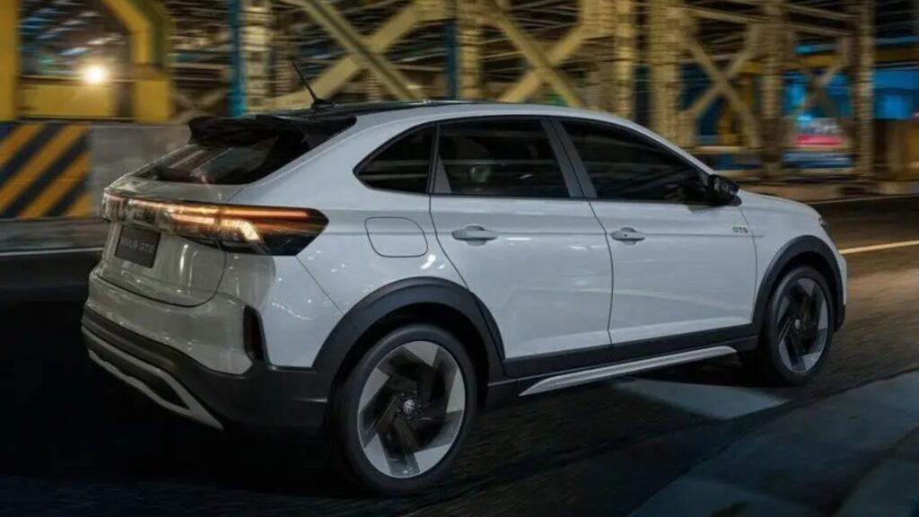 Novo Nivus GTS 2026 branco.