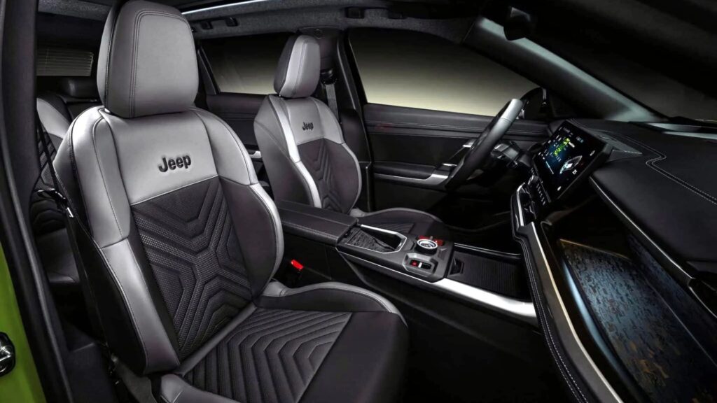 Interna do Jeep Compass 2026.