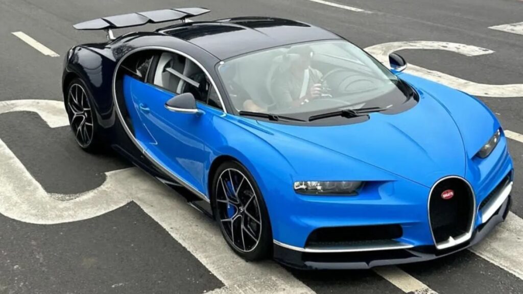 Bugatti Chiron no Brasil.