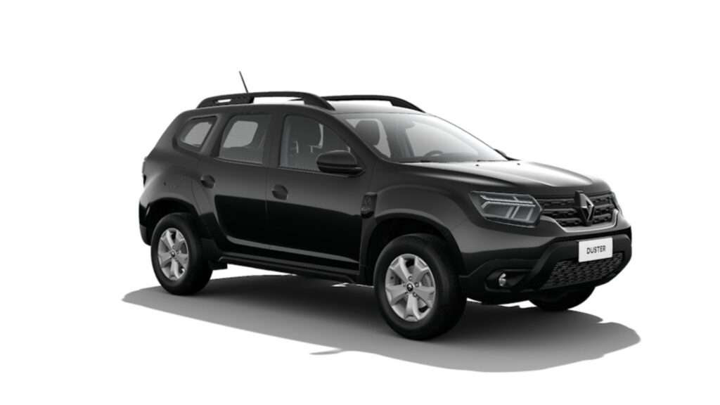 Renault Duster preto.