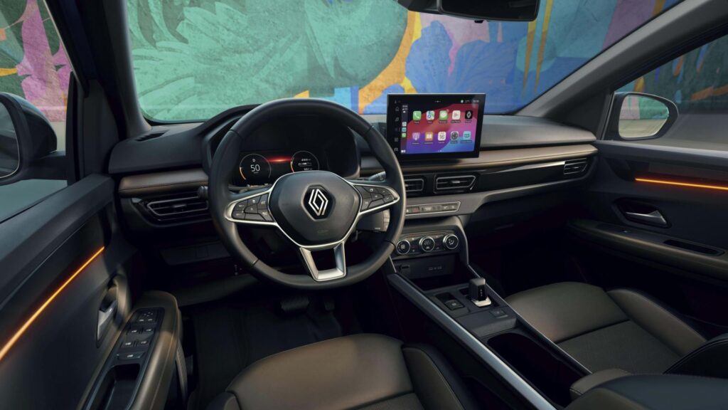 Interna do Renault Kardian 2026.