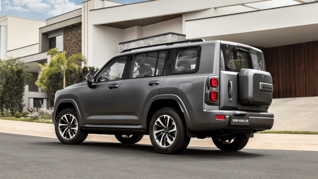 Lateral da GWM Haval H9 2026.