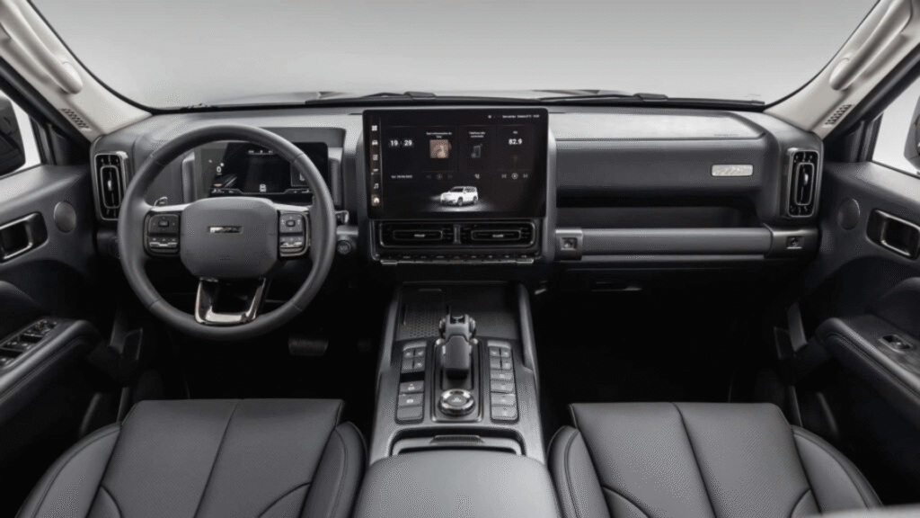 Interior do GWM Haval H9 2026.