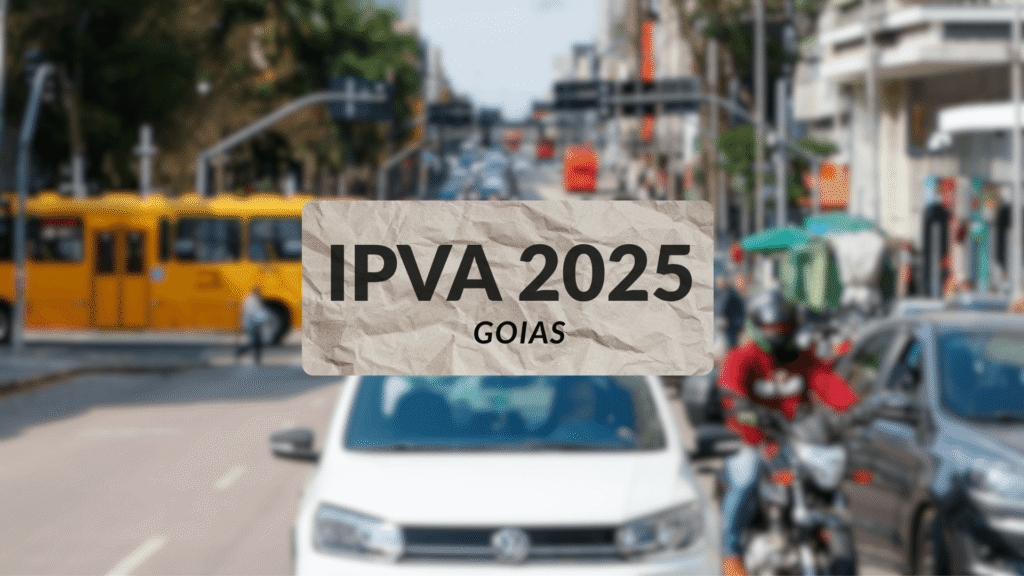 IPVA 2025 em Goiás.