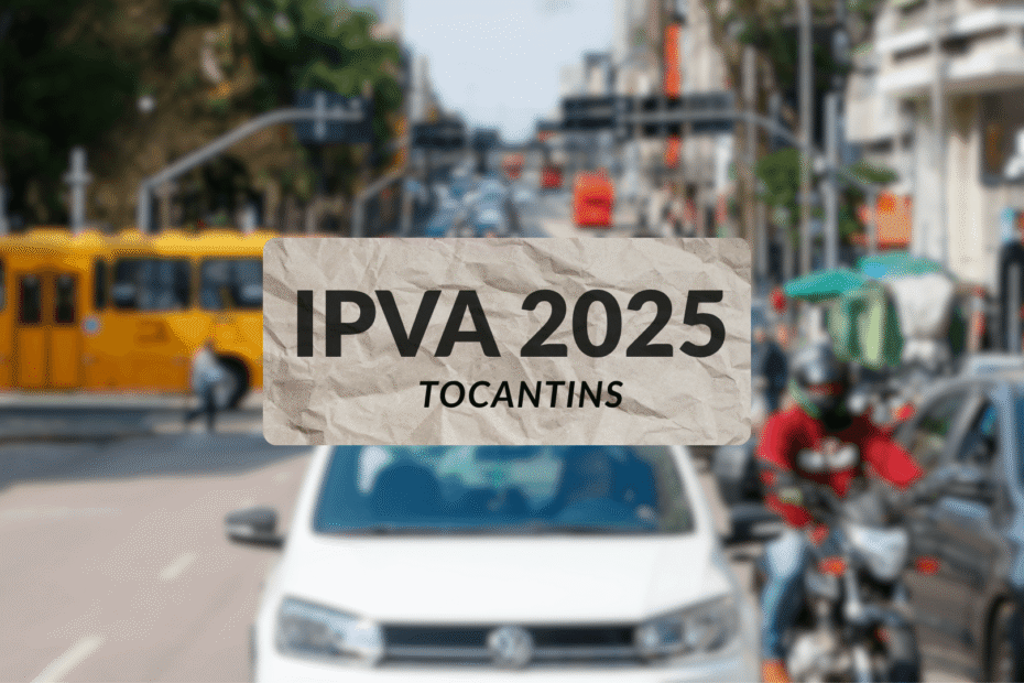 IPVA 2025 no Tocantins.